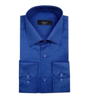 Erkek Slim Fit Gömlek Bgl-st00115 (Lacivert)