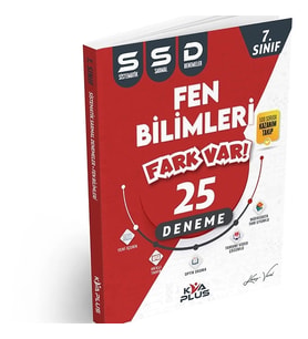 KORAY VAROL YAYINLARI 7.SINIF FEN BİLİMLERİ 25'Lİ DENEME