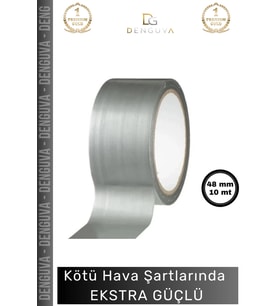 #İzolasyonBandı Gri Çok Amaçlı Dayanıklı Su Geçirmez Güçlü Yapışkan Yalıtım Montaj Tamir Bandı 48 Mm