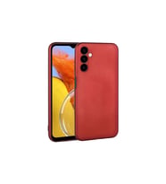 Samsung Galaxy M14 Uyumlu Kılıf Zore Premier Silikon Kapak (Kırmızı)