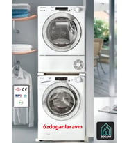 Çamaşır Makinesi Kurutma Makinesi Üst Üste Koyma Aparatı Kiti