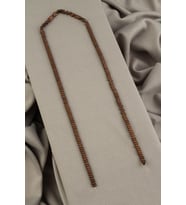 Hematit Doğal Taş Mat Kahverengi 2x4mm Dizi