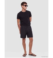 LCW SWIMWEAR Siyah Diz Hizası Boy Erkek Deniz Şortu
