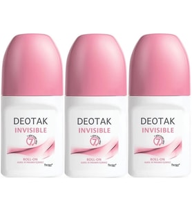 Deotak Roll-On 35ML Invısıble (Women/Kadın) (3 Lü Set)