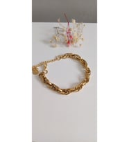 ÇELİK BİLEKLİK SARMAL ZİNCİR  316L KARARMAZ RENK ATMAZ 16 CM ANTİ ALERJİK