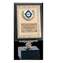 ODAK KUPA - Ahşap Plaketler - PL-058 B - 15x20 cm