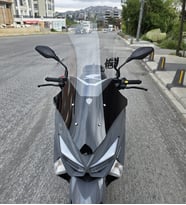 MOTOCAM Volta Apec Apx5 Ön Cam 2023-2026 Model 78cm Şeffaf Renkli 4mm UZUN