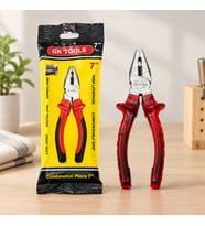 Northcity Saplı Pense 180 mm (7") Kırmızı Şeffaf