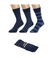 Ozzy Socks 3 Çift Dikişsiz Erkek Penye Pamuklu 4 Mevsim Çorap Dayanıklı Topuk Burun
