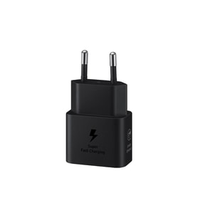 Samsung EP-T2510N 25W Type-C Hızlı Şarj Adaptörü Siyah Samsung Türkiye Garantili