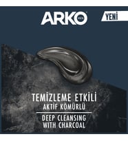 Tıraş Jeli Black Aktif Kömürlü 200 Ml
