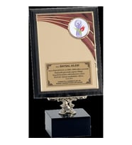 ODAK KUPA - Ahşap Plaketler - PL-074 A - 18x24 cm