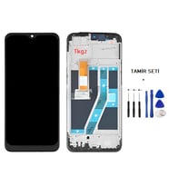 Tkgz - Oppo Realme C2 Uyumlu Lcd Ekran Dokunmatik Servis ÇITALI + TAMİR SETİ