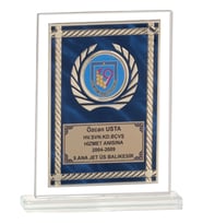 ODAK KUPA - Cam Plaketler - CM-093 C - 18x21 cm