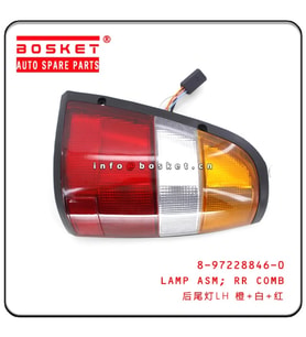 Stop Lambası Sol Beyaz : Kırmızı Japon Tfr 2.5 Td 01-02 (Oem No: 8-97228-846-0)