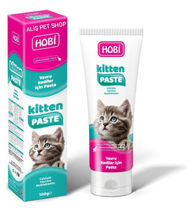 HOBİ Kitten Paste Yavru Kediler Için Multivitamin Pastası 100GR