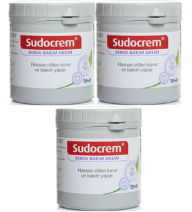 Sudocrem Cilt Bebek Bakım - Pişik Kremi 400GR (3 Lü Set)