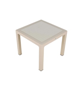 Mandella 90x90 Elit Rattan Masa (Camlı) ÇÖLBEJİ