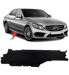 Mercedes C Seri W205 Alt Taban Muhafaza Sağ 14-18 A2056842000
