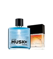 AVON Musk Marine & Full Speed 2'li Erkek Parfüm Seti