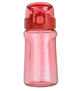 Diller 550 ml Kiremit Pipetli Spor Okul ve Günlük Matara Kilitli Kapak Tritan Malzeme