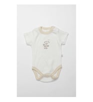 Bistyle Body Yarım Kol My Favorite Zoo 17184 Ekru