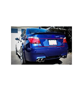 Bmw E60 Uyumlu Arka Kare Plakalık Fiberglass Boyasız Oto Mos Garaj
