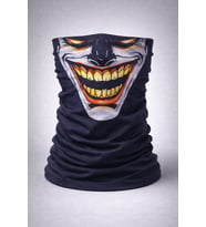 Nessiworld Joker Gülüşlü Maske – Çok Amaçlı Boyunluk Bandana 3 No (Krem)