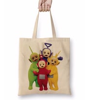 The Teletubbies 03 Bez Çanta Uzun Saplı
