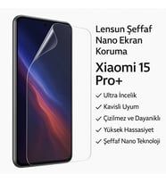 Lensun Şeffaf Nano Ekran Koruma – Xiaomi 15 Pro+