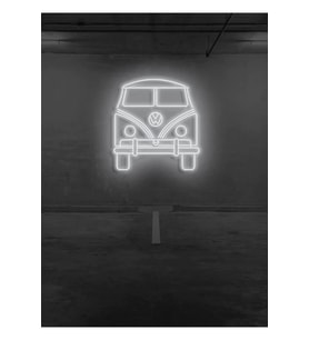 Minibüs Figürlü Neon Tabela