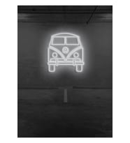 Minibüs Figürlü Neon Tabela