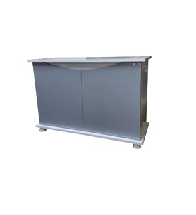 Kanki Pet 100 Cm MDF KP1004025GR Flex Gri Kapaklı Akvaryum Sehpası 100x40x69 cm