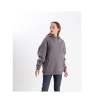 Gri Kapşonlu sweatshirt