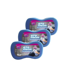 Oto Süngeri Üçlü Set