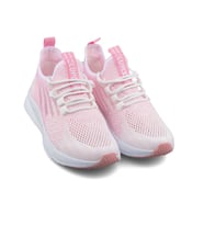 LUPOON 507 Triko Aqua Bayan Anorak Sneaker Spor Ayakkabı  BEYAZ_PEMBE (Beyaz-Pembe)