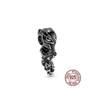 Black Panther 925 Ayar Gümüş Charm Marvels