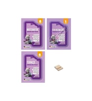 LGS 8. Sınıf Matematik Fen ve Türkçe Etkinlikli Ders Föyleri 3lü Set