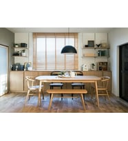 RİOLİGHT MODERN SİYAH MASA ÜSTÜ 1XE27 DUYLU TEKLİ METAL SARKIT AVİZE ÇAP:40CM