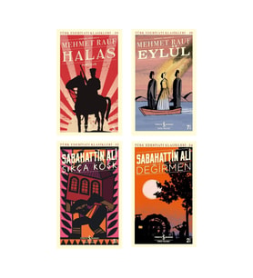 Sırça Köşk + Halas - Kurtuluş + Eylül + Değirmen- 4 Kitap Set