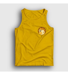 Presmono Unisex Sarı Dogecoin Bitcoin Atlet 263459tt (Sarı)