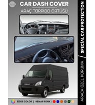 IVECO DAILY (2011-2014) Torpido Örtüsü Panel Torpido Koruma Araca Özel Tam Uyum Kaymaz Kolay Montaj