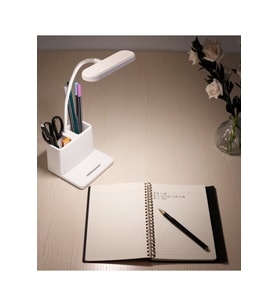 Led Masa Lambası Şarjlı Kalemlikli