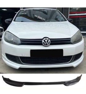 Vw Golf 6 Rieger Ön Ek Plastik Siyah karlık-ön-ek-bodykit 2008 2009 2010 2011 2012
