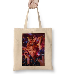 Bts Namjoon & Yeontan Bez Çanta Uzun Saplı