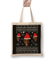 Christmas Ainsley Harriot Face Knit Pattern Bez Çanta Uzun Saplı