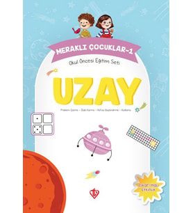 Meraklı Çocuklar 1 Okul Öncesi Eğitim Seti Uzay
