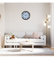 River World Duvar Saati Metal 40 cm'lik Gold Aurelia