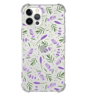 PrintiFy Apple iPhone 12 Pro Uyumlu Water Color 3 Baskılı Şeffaf Köşe Korumalı Antişok Kılıf