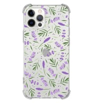 PrintiFy Apple iPhone 12 Pro Uyumlu Water Color 3 Baskılı Şeffaf Köşe Korumalı Antişok Kılıf